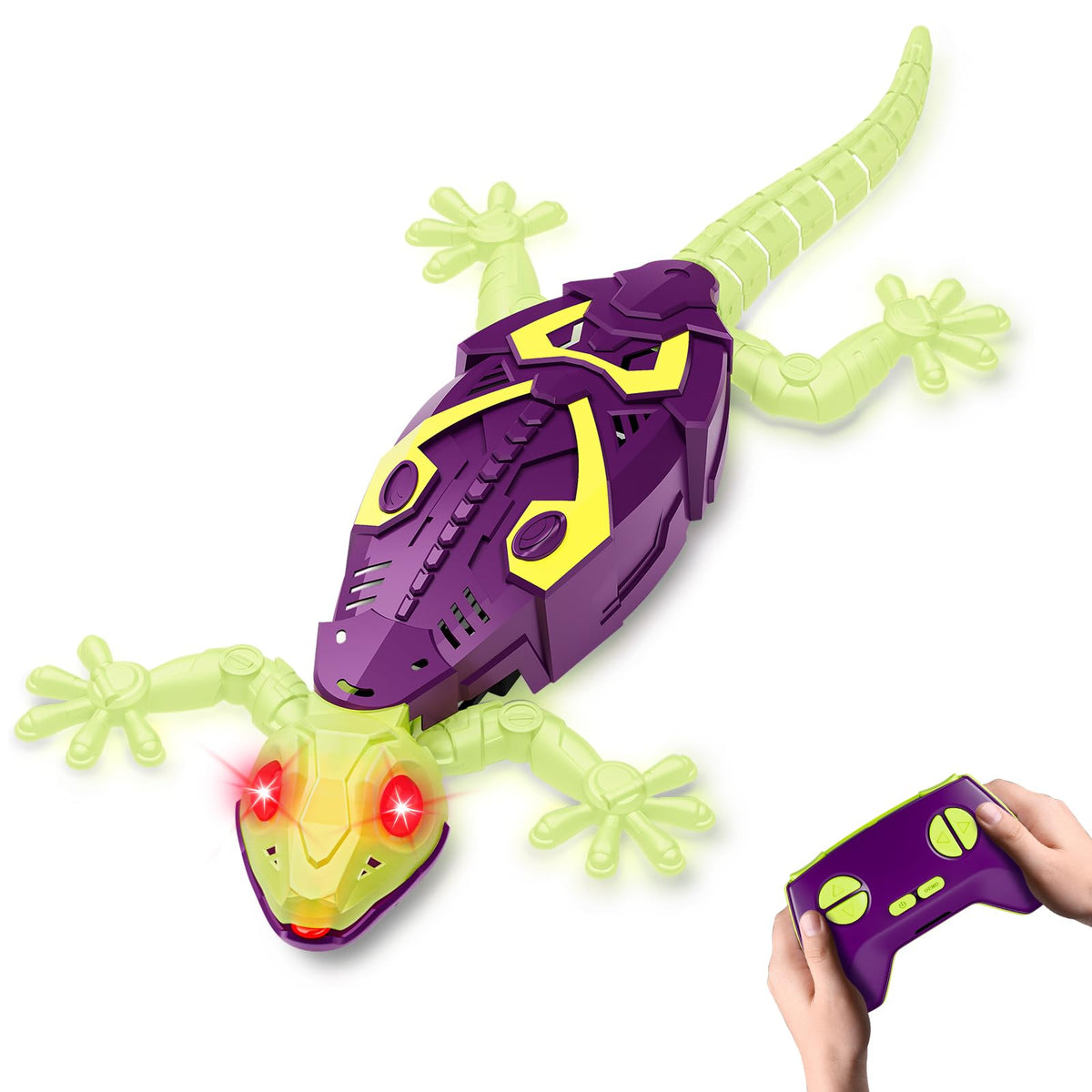 Wall Climbing Gecko RC Toy, Birthday Gifts for Boys 3 4 5 6 7 8+Years Old