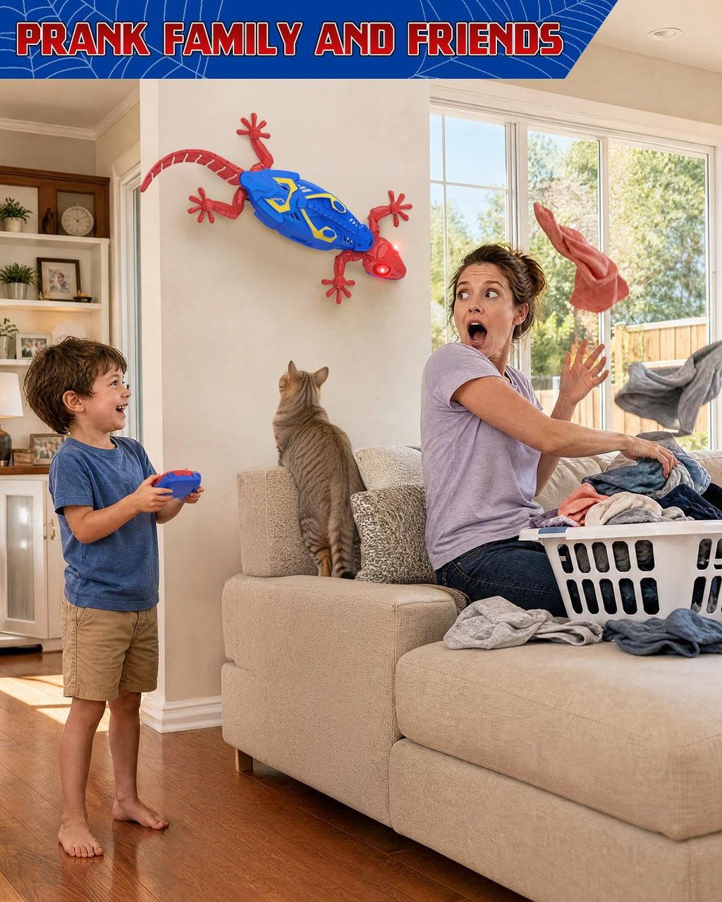 Wall Climbing Gecko Boy Toy Birthday Gift 3 4 5 6 7 8 9 10 11 12+ Year Old